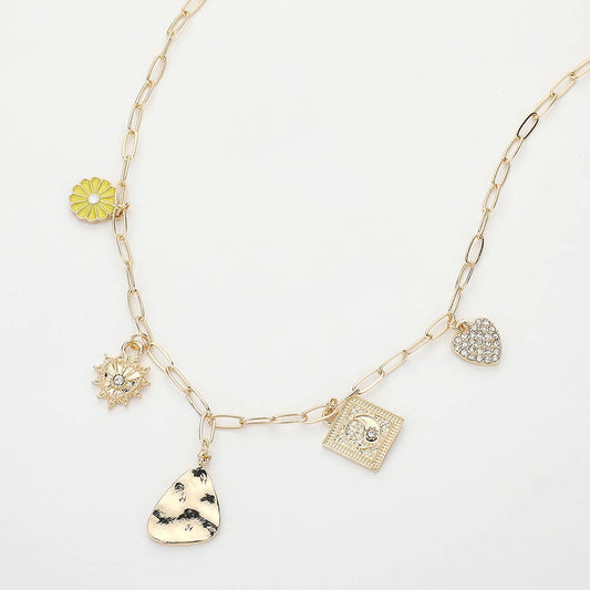 Virginia Eclectic Charm Necklace