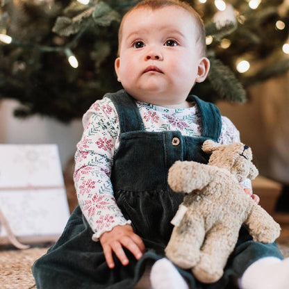 Girls Burt's Bees Poinsettia Isle Dress