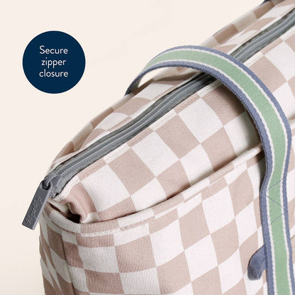 Itzy Ritzy Explorer™ Canvas Tote Bag: Check Yes!