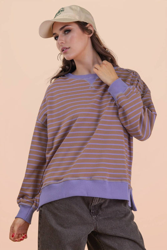 Poppy Oversized Stripe Top