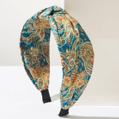 Knotted Paisley Headband