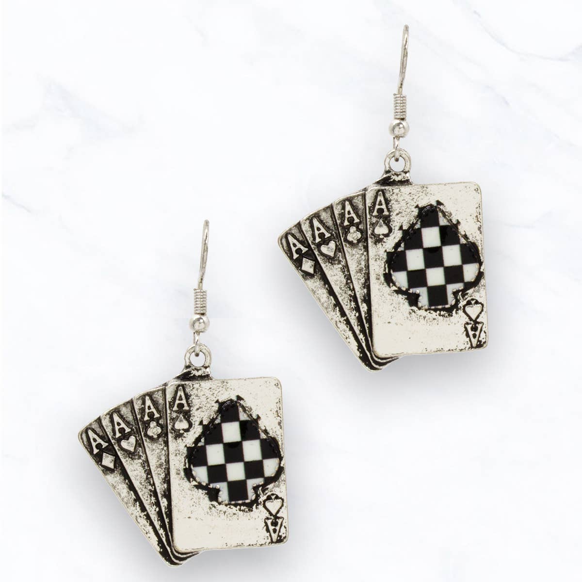 Montana Playing Cards Earrings