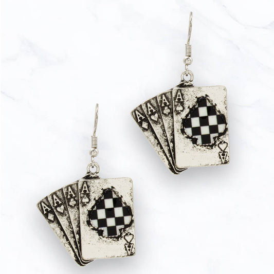 Montana Playing Cards Earrings