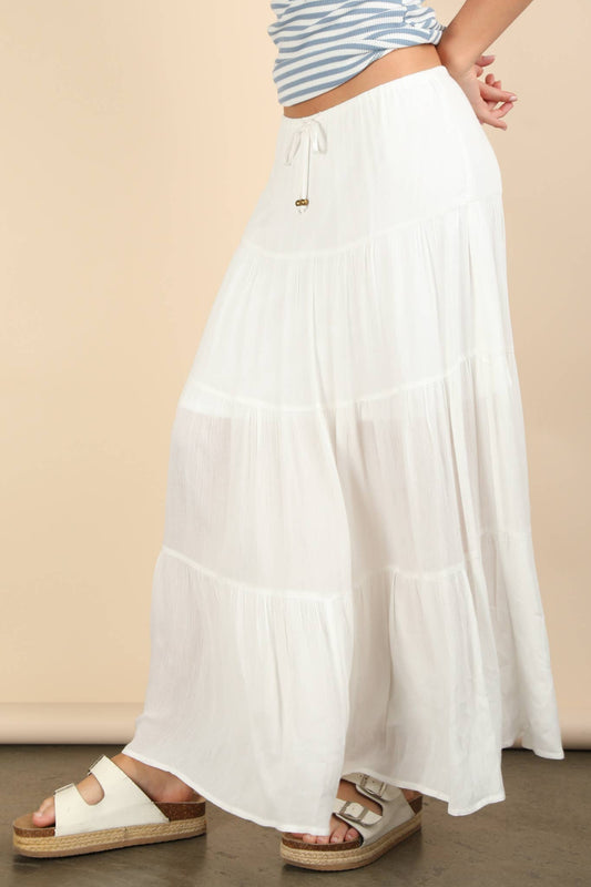 Ella Drawstring Prairie Skirt