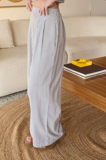 Rosemary Striped Pant Set