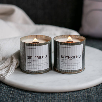 Anchored Northwest Wood Wick Candle - Girlfriend