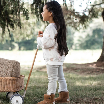 Girls Burt's Bees Pine Farm Pants Set