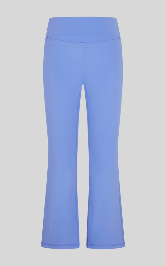 Girls Softlux Foldover Flared Sky Athletic Pants