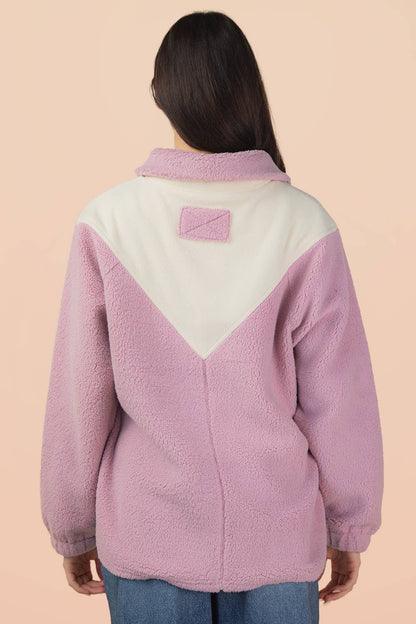 Moonstone Oversized Fleece Pullover