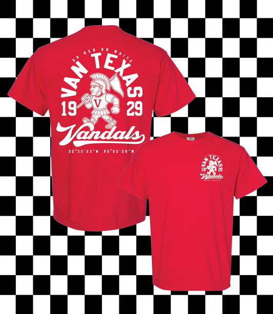 Arch RED Van Vandals Tee