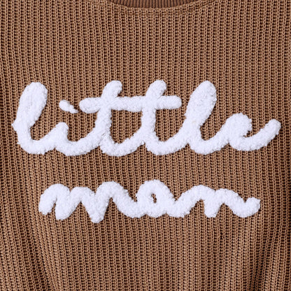 Baby Boys Little Man Embroidery Sweater