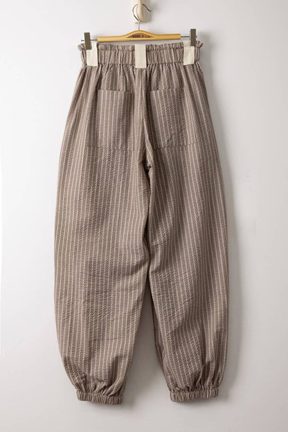 Alba Striped Bubble Pants