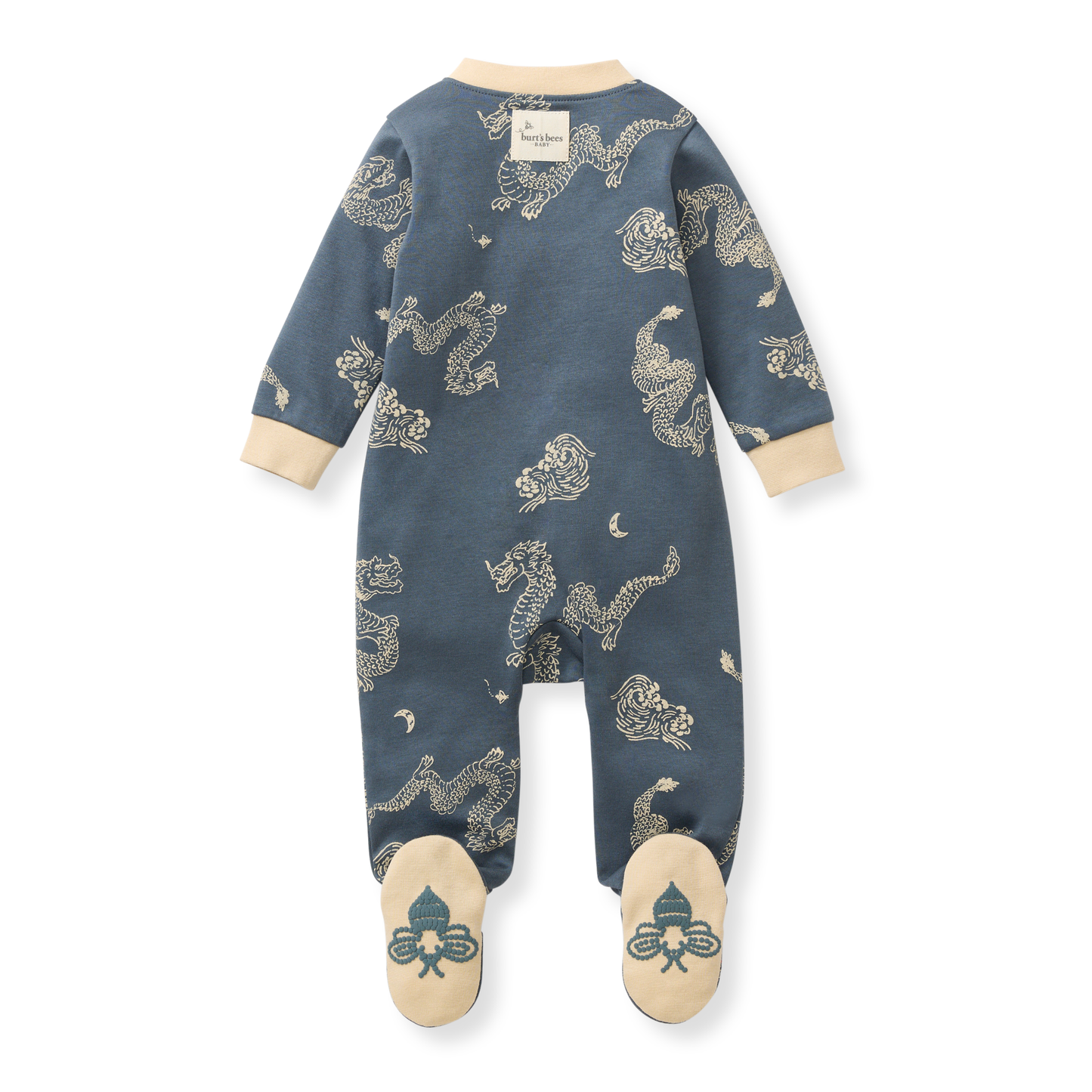 Baby Boys Burt's Bees Sea Dragons Sleeper