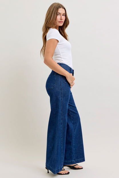 Judy Blue Colfax Wide Leg Jeans