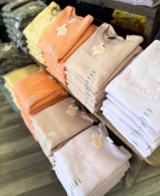 Adult Spring Simple Logo Sweatshirt