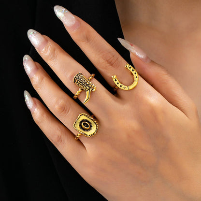 Nevada Western Set of Rings