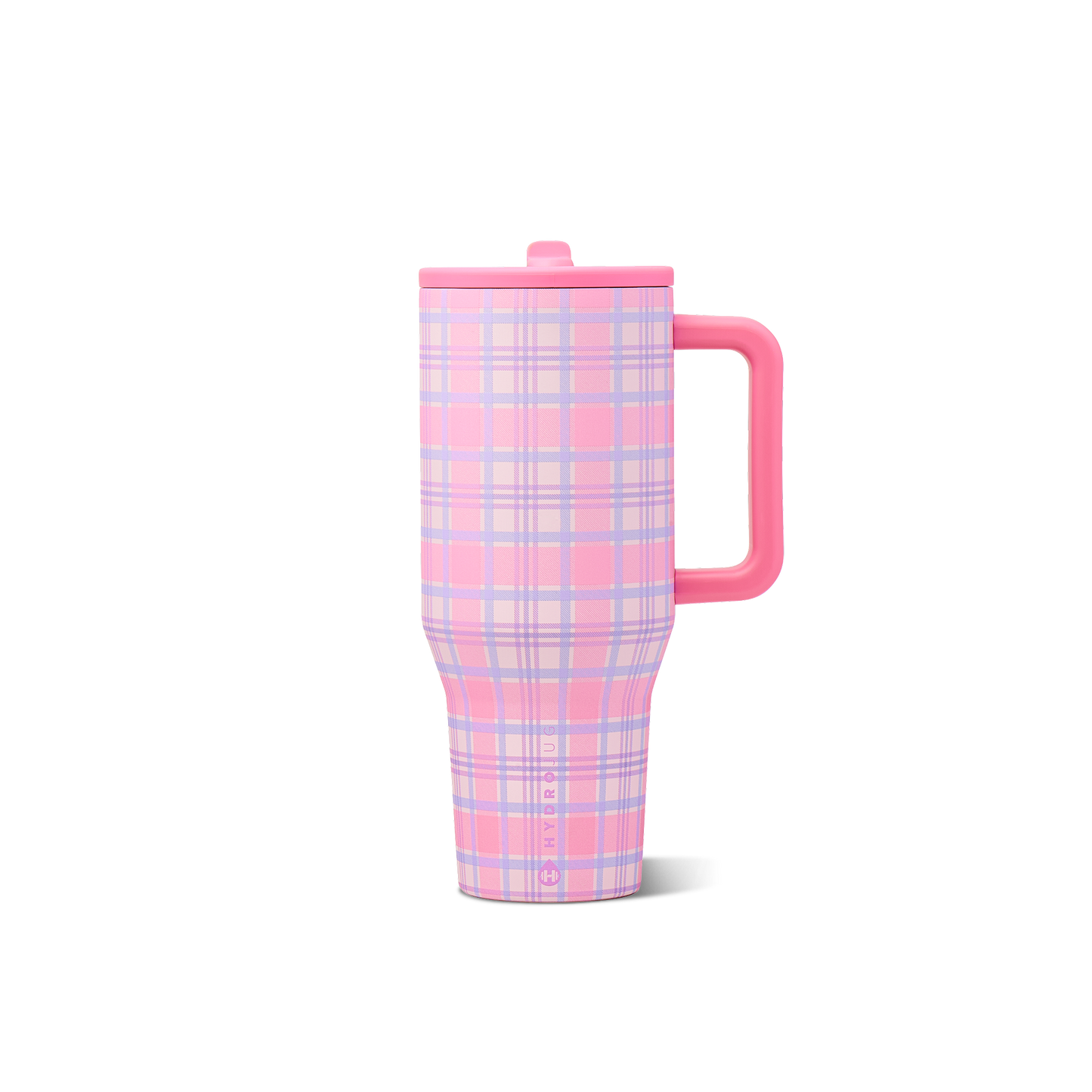 HydroJug Daydream Pink Plaid Water Bottle