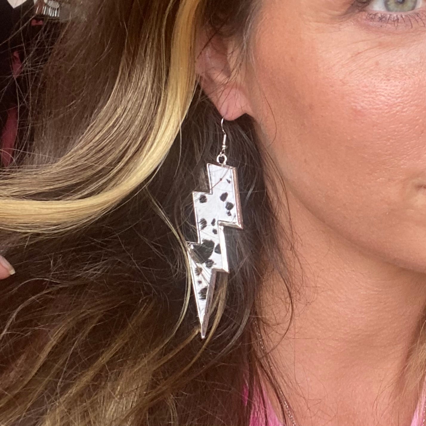 Palomino Lightning Bolt Earrings