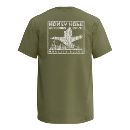 Mens Honey Hole Bold Duck Tee