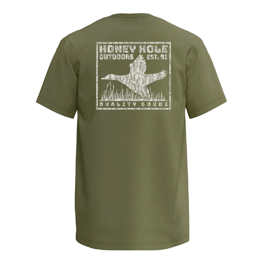 Mens Honey Hole Bold Duck Tee