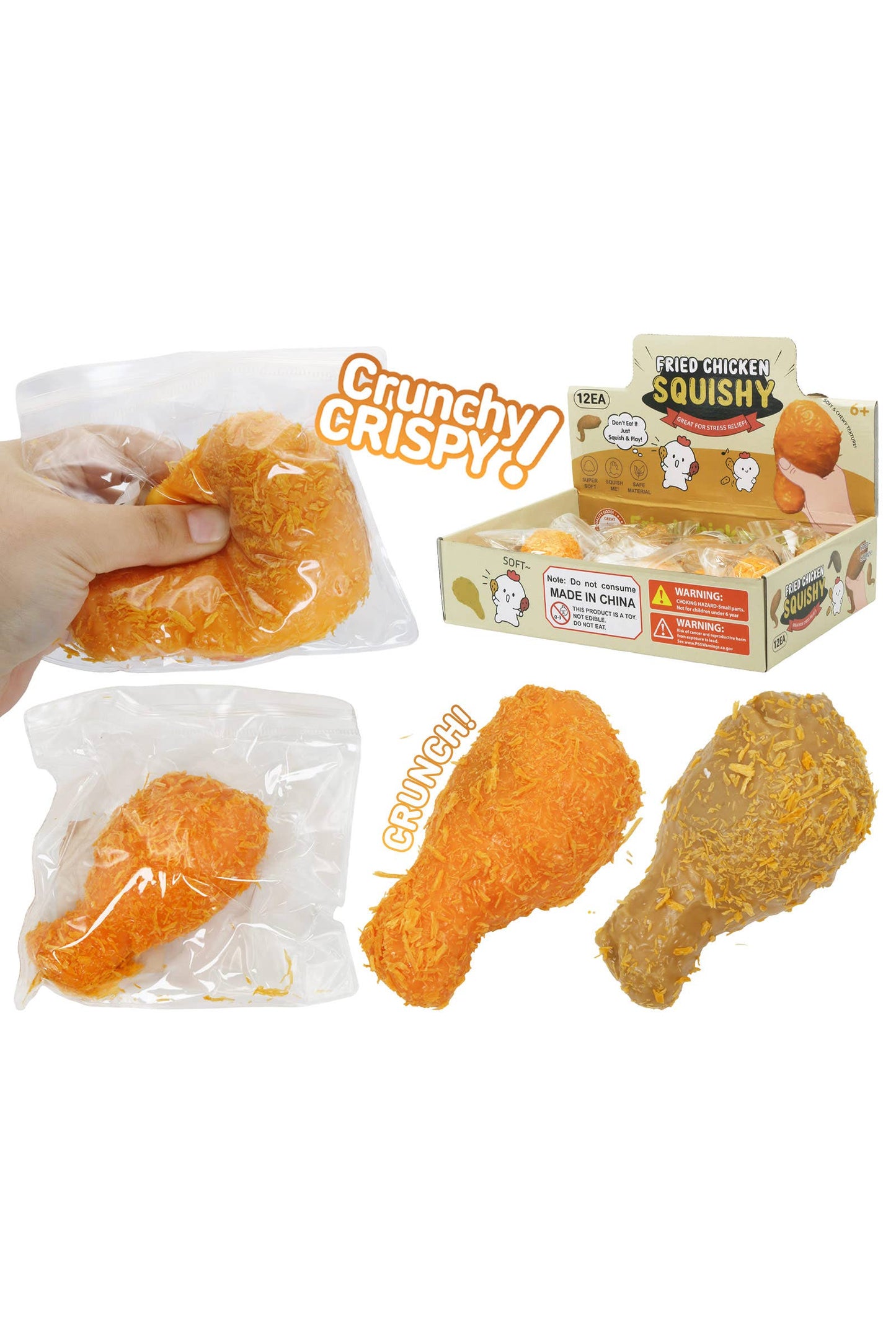 Squishy Crispy Chicken Leg