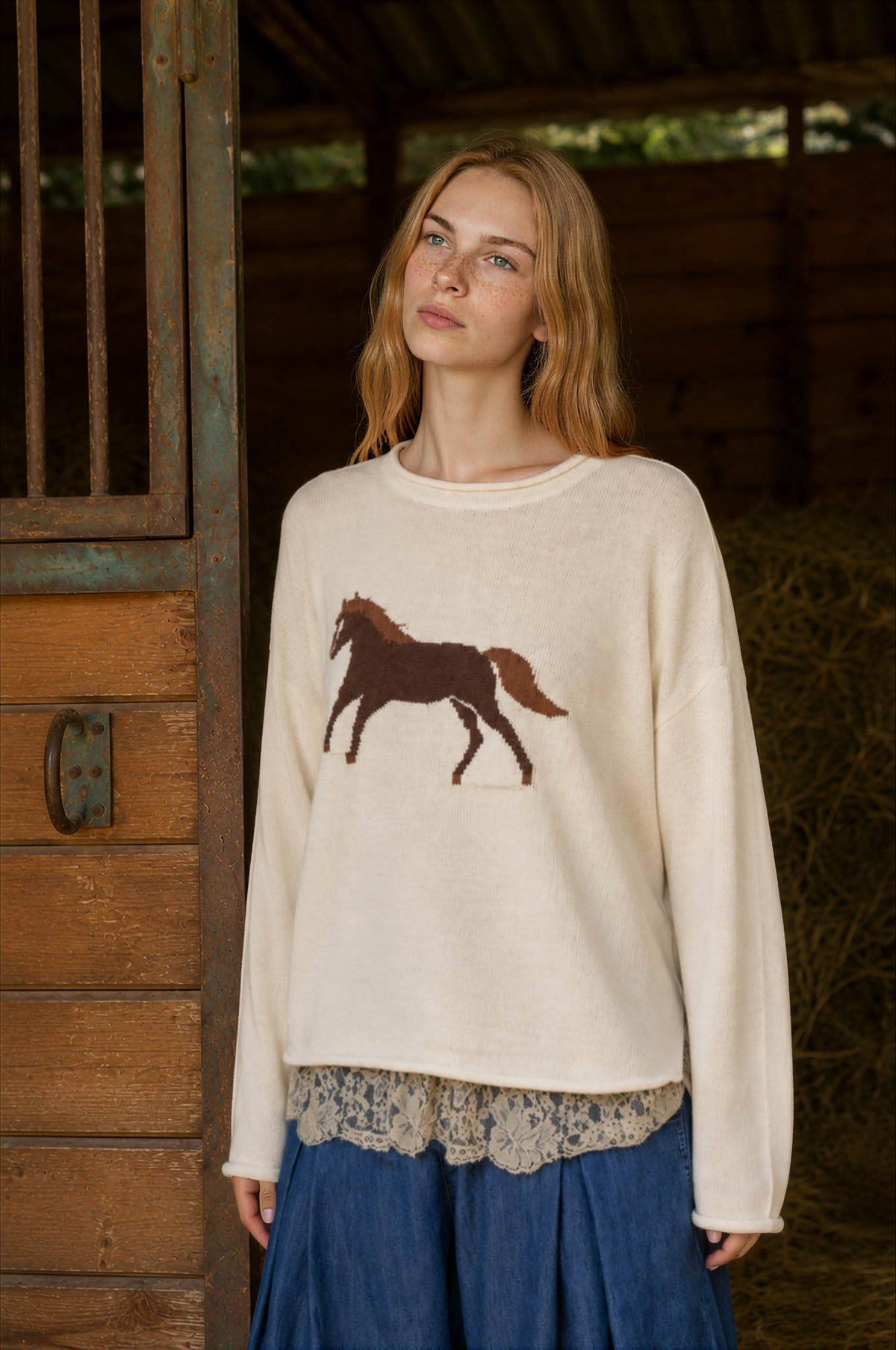 Horse Knit Sweater