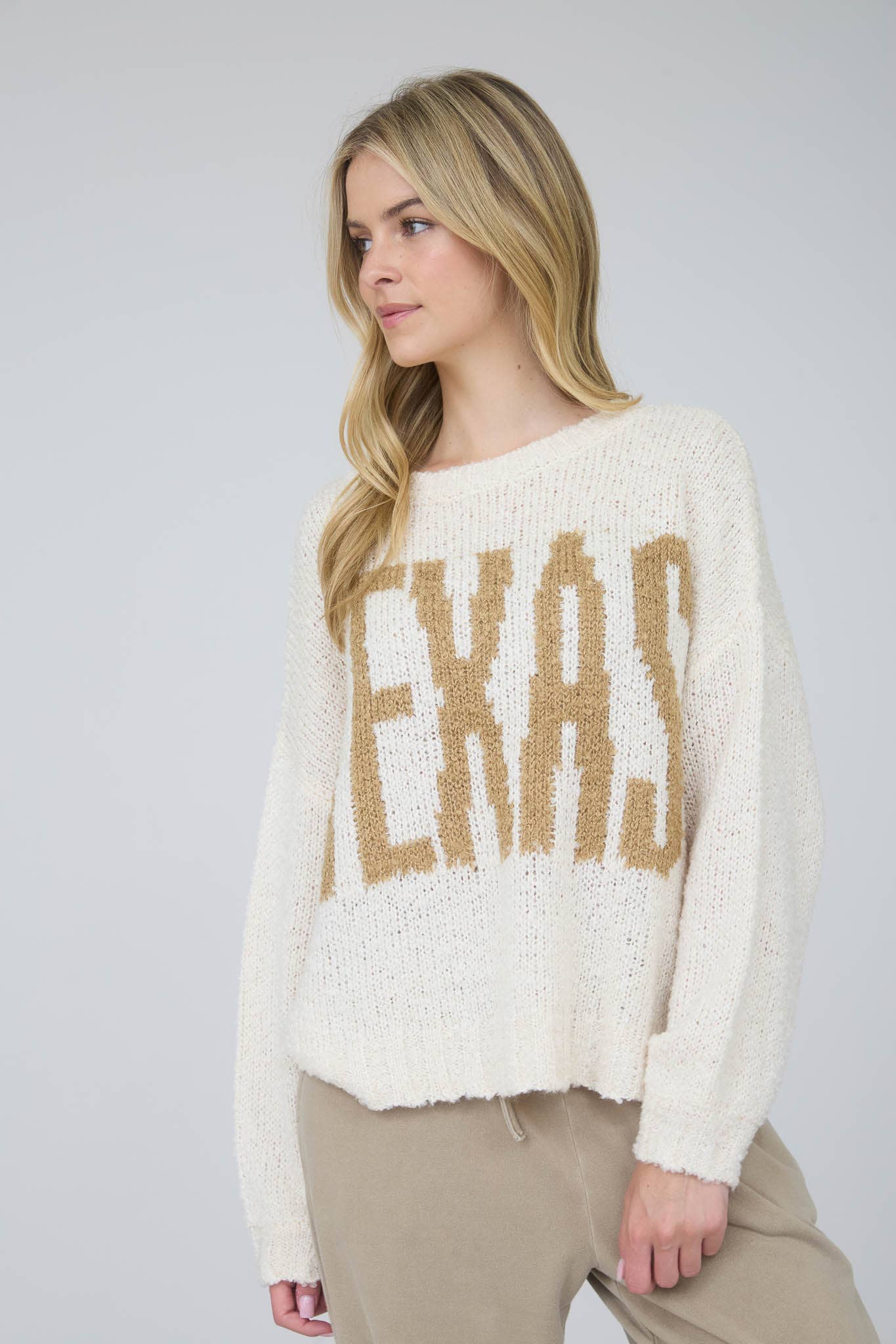 Texas Chunky Knit Sweater
