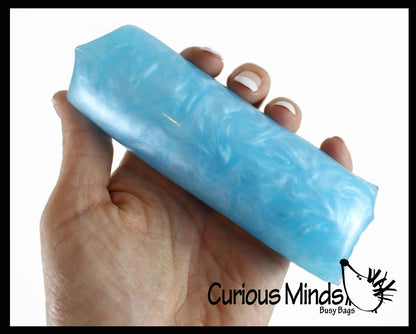 Squishy Pearl Water Filled Tube Toy