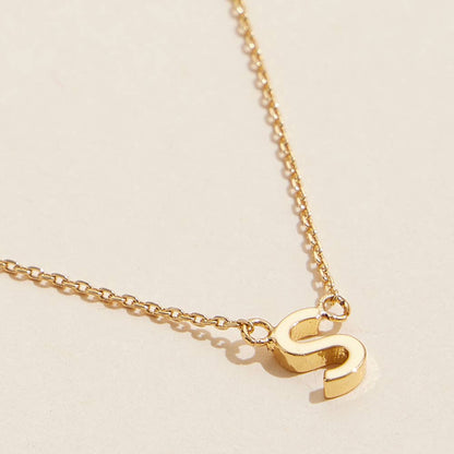 Darla Monogram Pendant Necklace