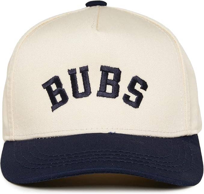 Boys Bubs Embroidered Navy Hat