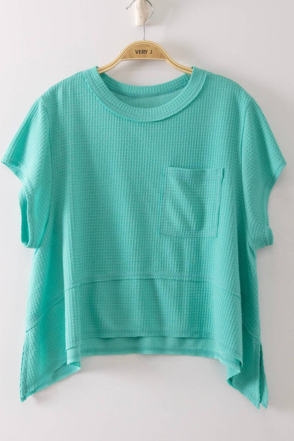 Charlee Waffle Pocket Tee