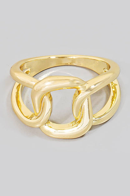 St Malo Looped Chain Ring