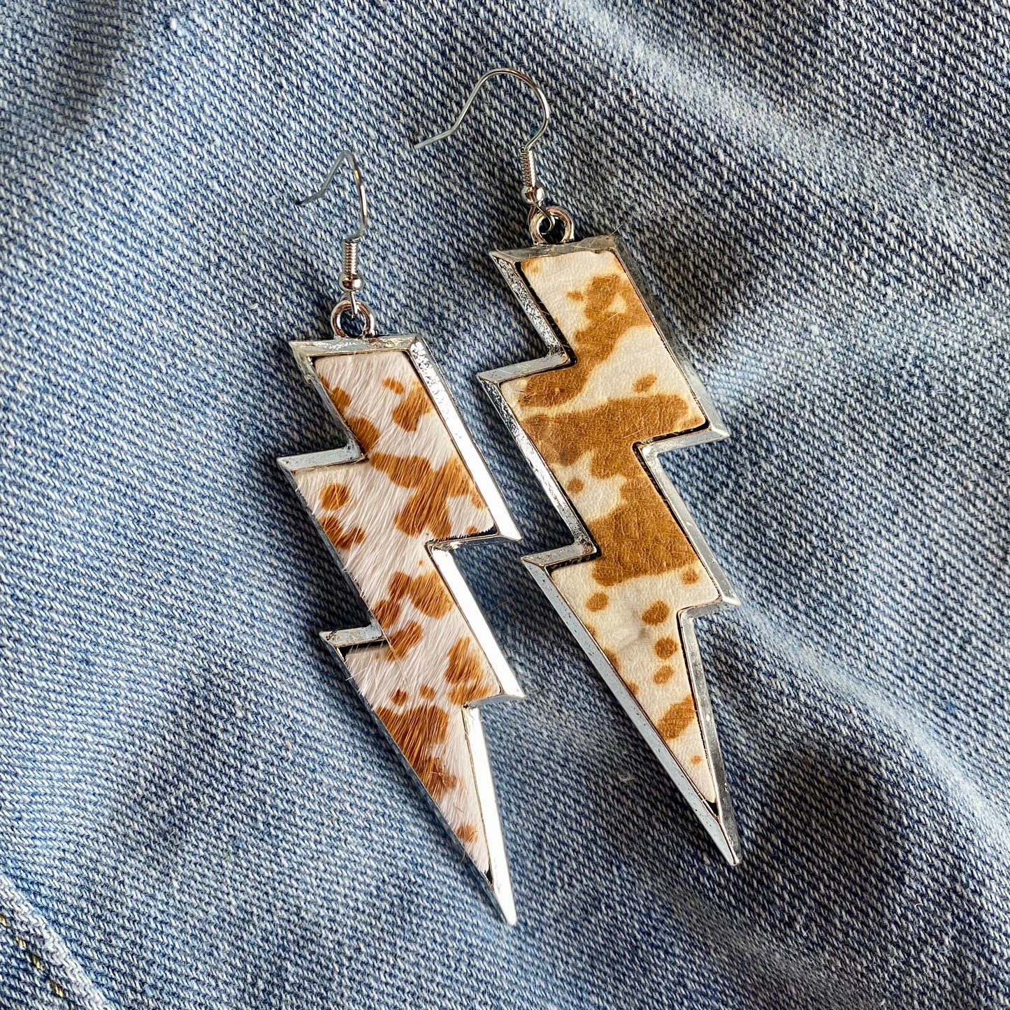 Palomino Lightning Bolt Earrings