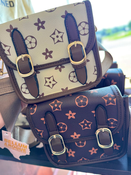 Girls Two Buckle Mini Purse