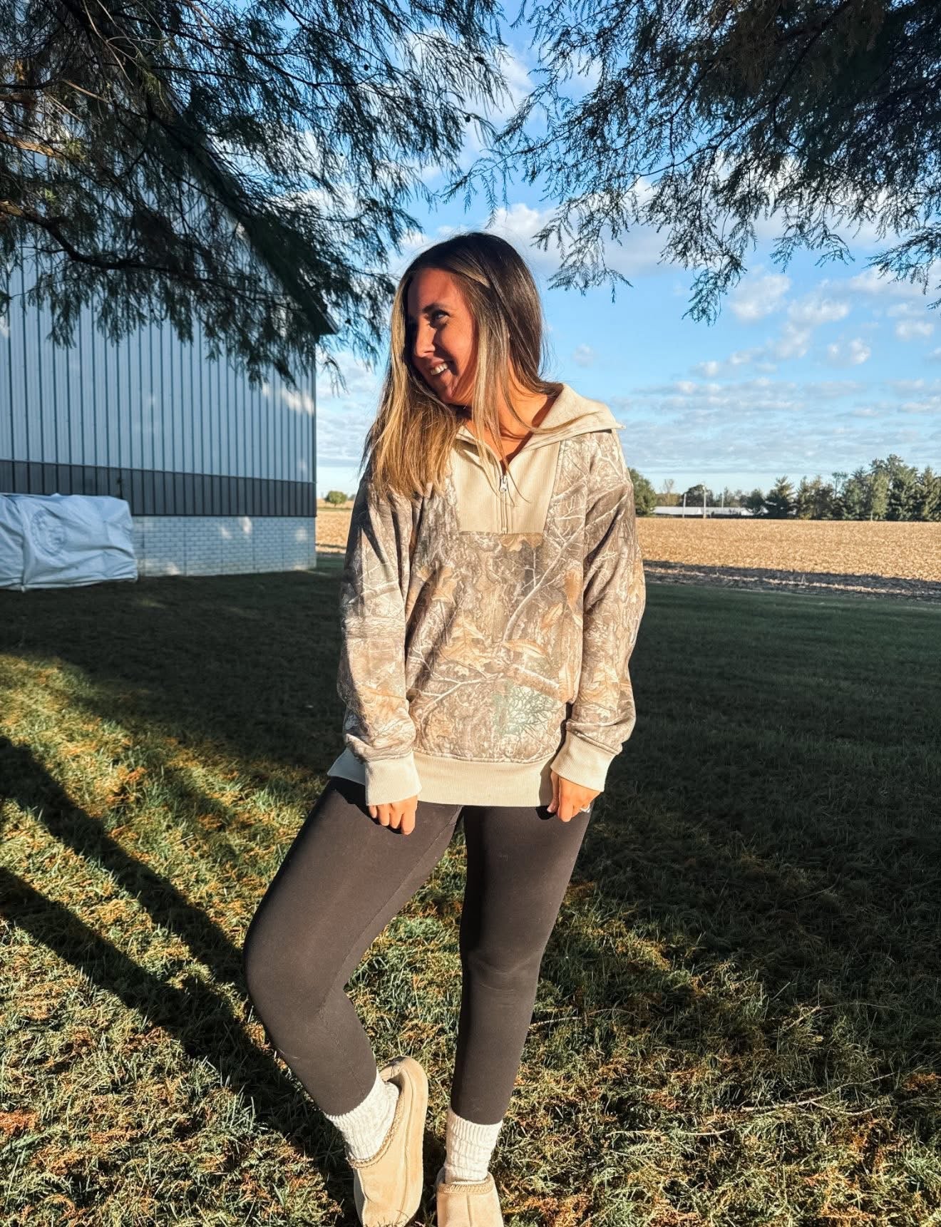 Amherst Camo Pullover