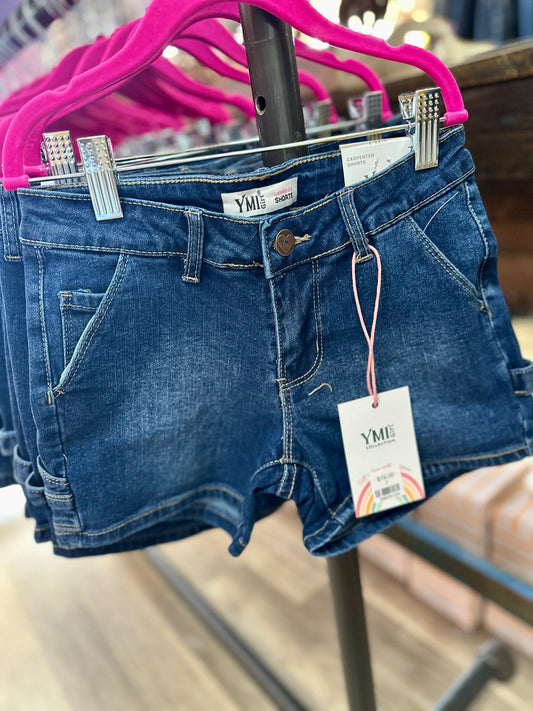 Girls YMI Carpenter Shorts