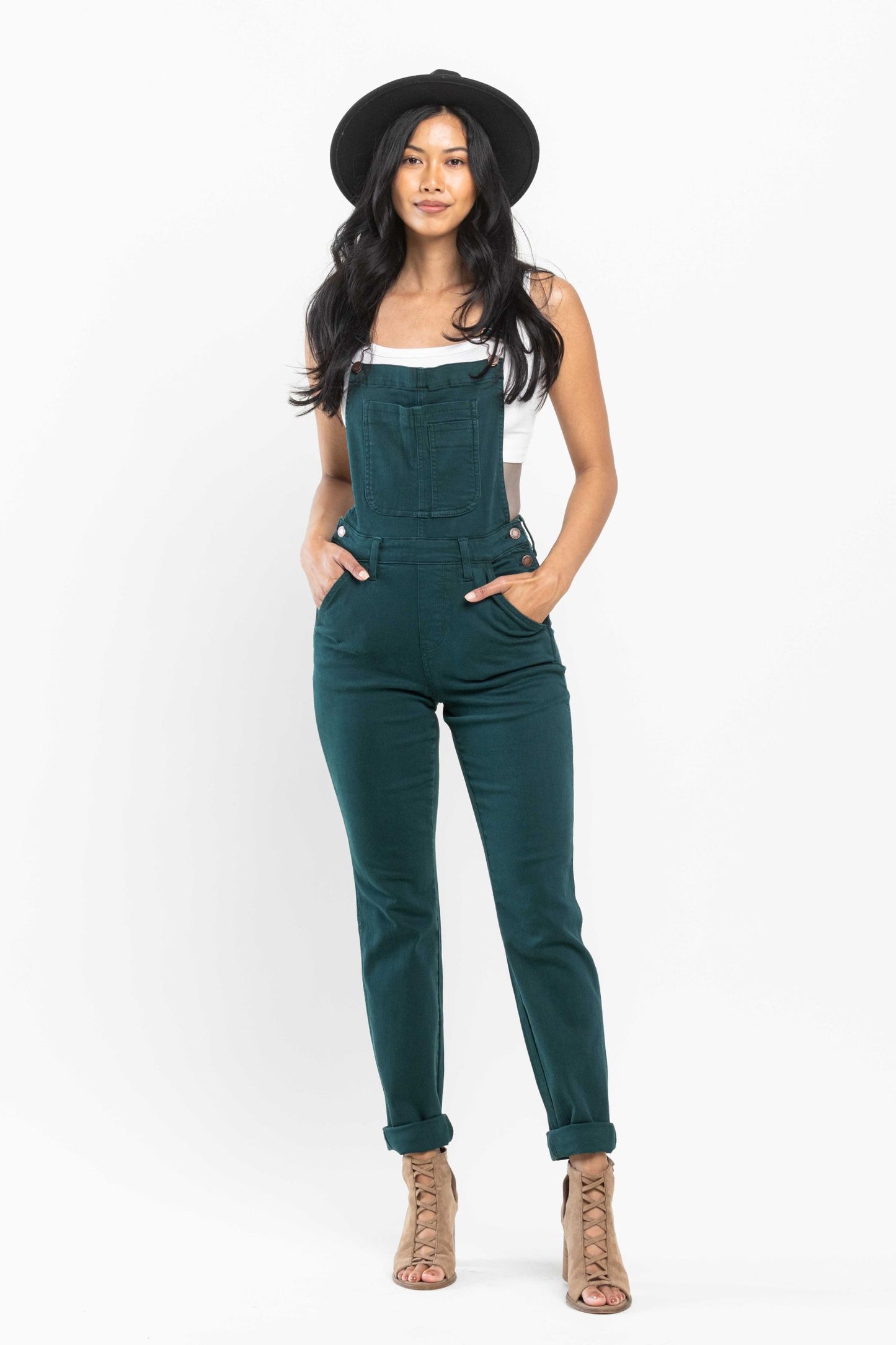 Lexington Judy Blue Boyfriend Overalls