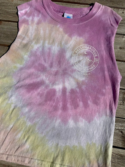 **SALE!** Kids Moon & Mountain Tie Dye Tank