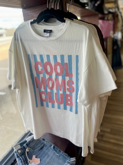 Cool Moms Club Oversized Tee