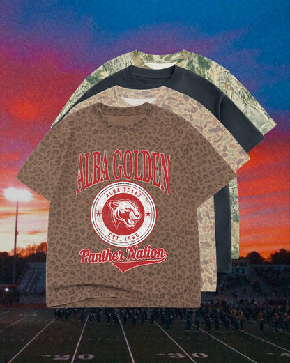**PREORDER** ADULT Vintage Badge Mascot Tee (Texas)
