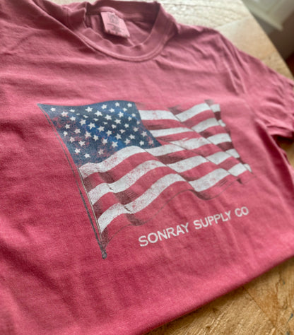 Sonray American Flag Unisex Tee