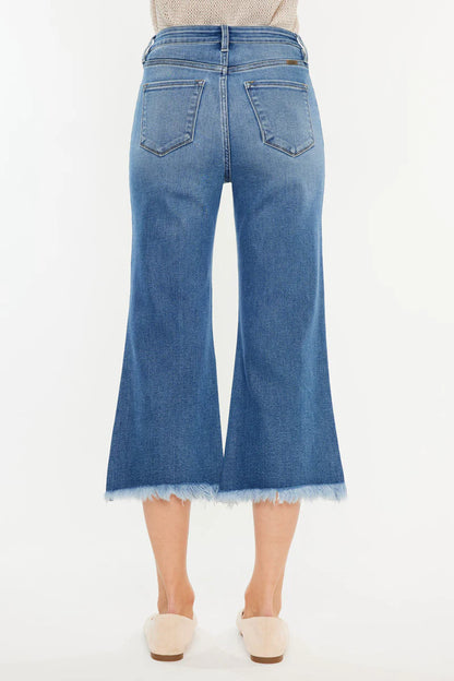 Kancan Rixby Capri Flare Jeans