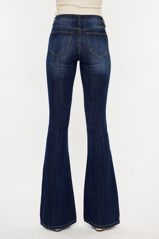 Kancan Celestine Mid Rise DW Flare Jeans