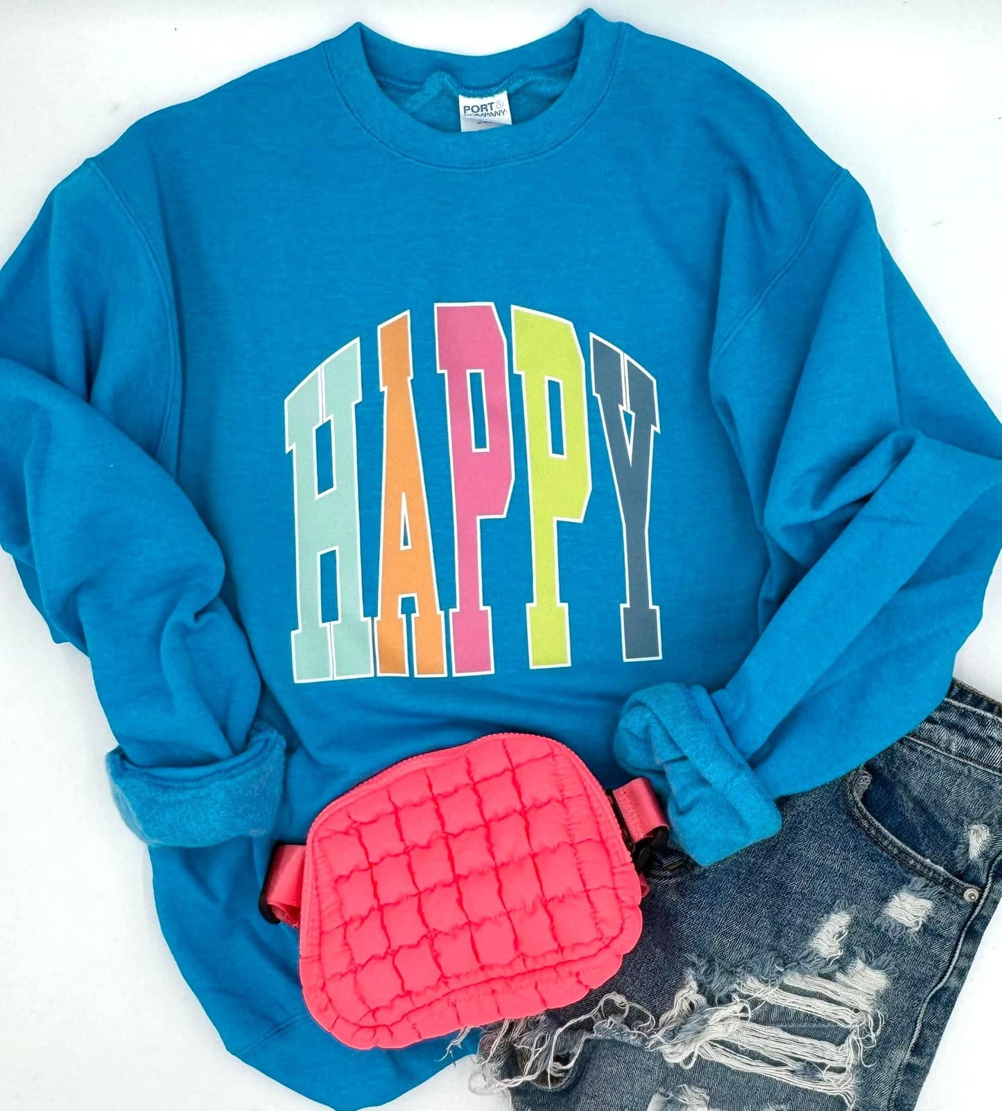 Happy Colorful Sweatshirt