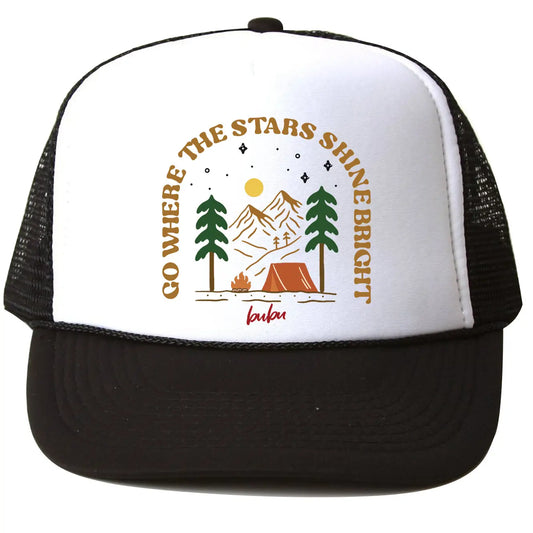 Boys Go Where the Stars Shine Bright Trucker Hat