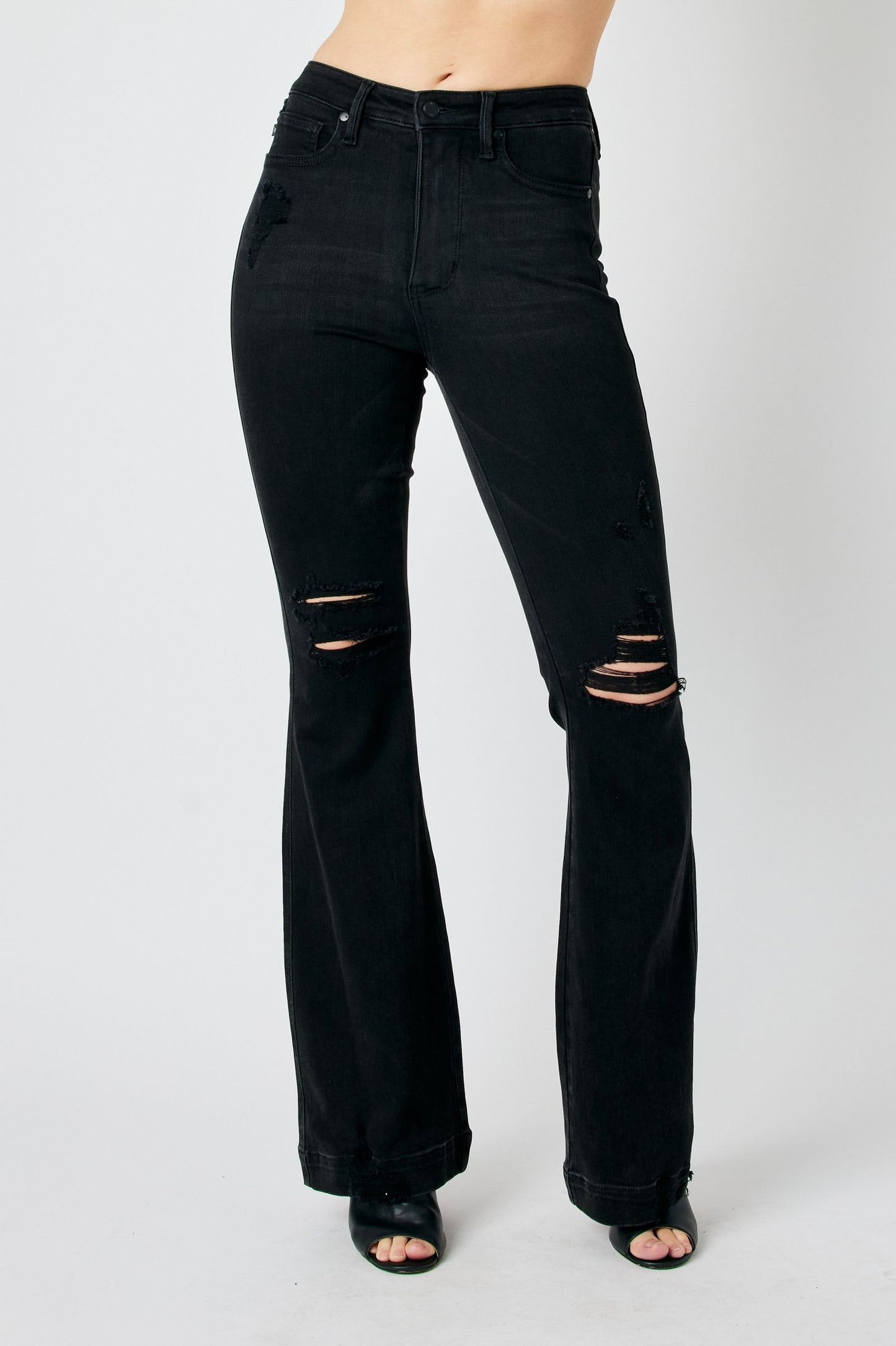 Smokeshow Judy Blue Black Flares