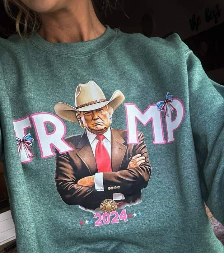 Cowboy Trump Sweatshirt