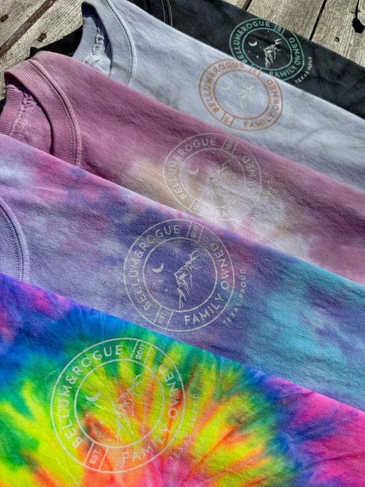 **SALE!** Kids Moon & Mountain Tie Dye Tank