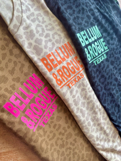 Original Logo Leopard Bellum & Rogue Tee