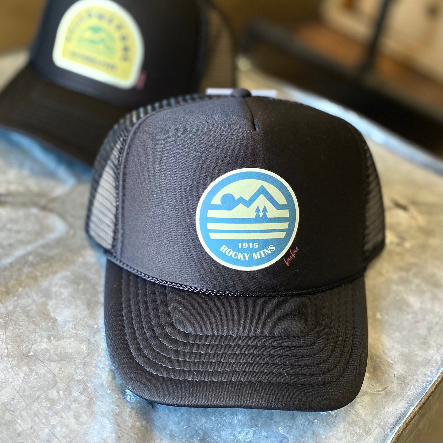 Boys Rocky Mountains Trucker Hat